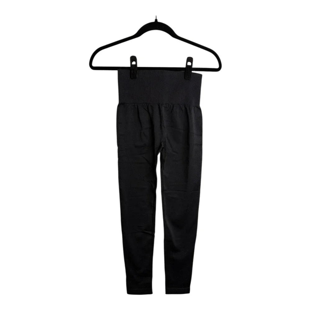 Halara Seamless‎ Flow Yoga Leggings Black Small NWT
